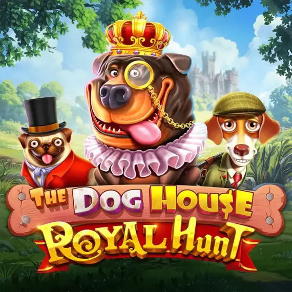 The Dog House Royal Hunt slot game cover